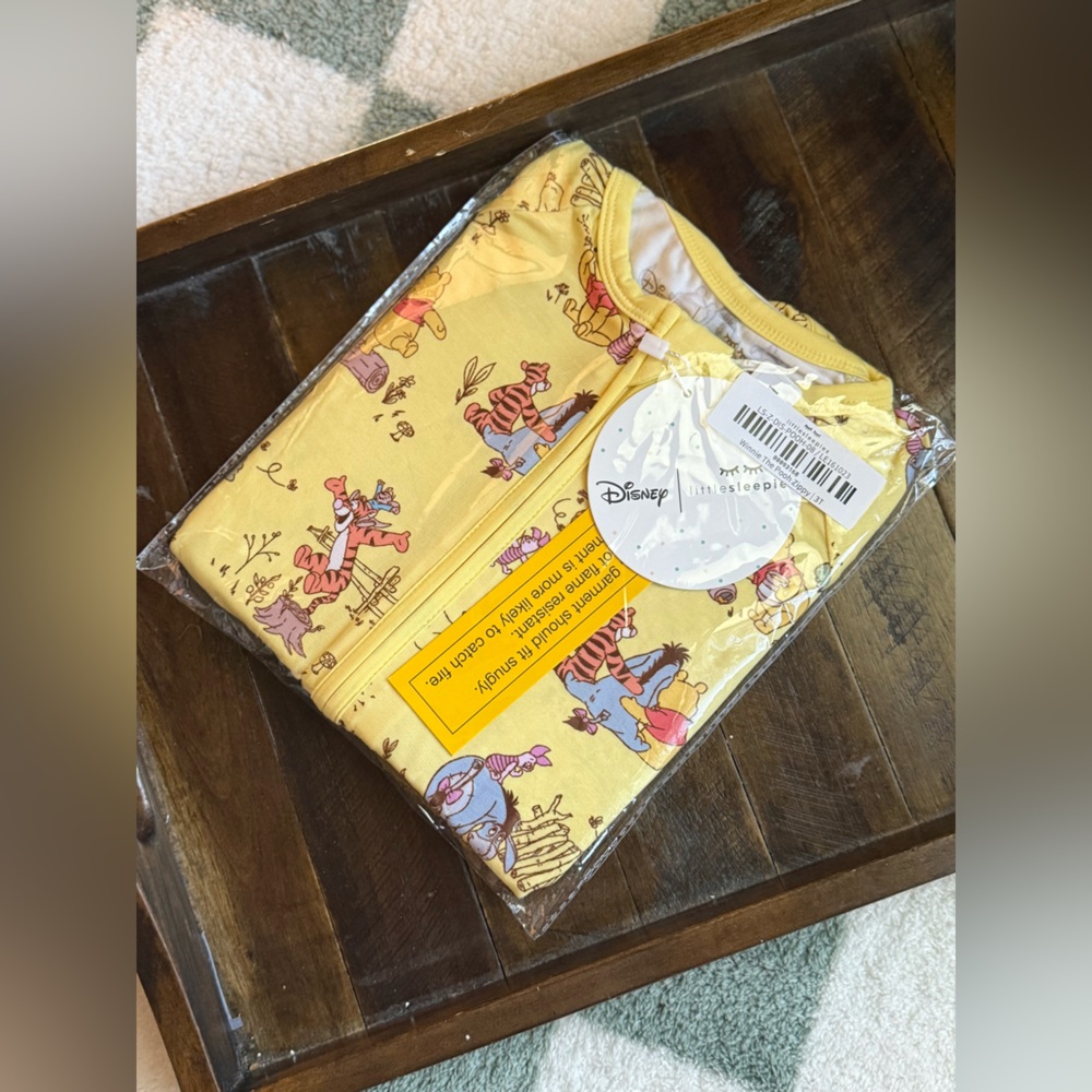 Little Sleepies- Winnie the Pooh Zippy 3T